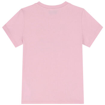Pink Teddy Bear Logo T-Shirt