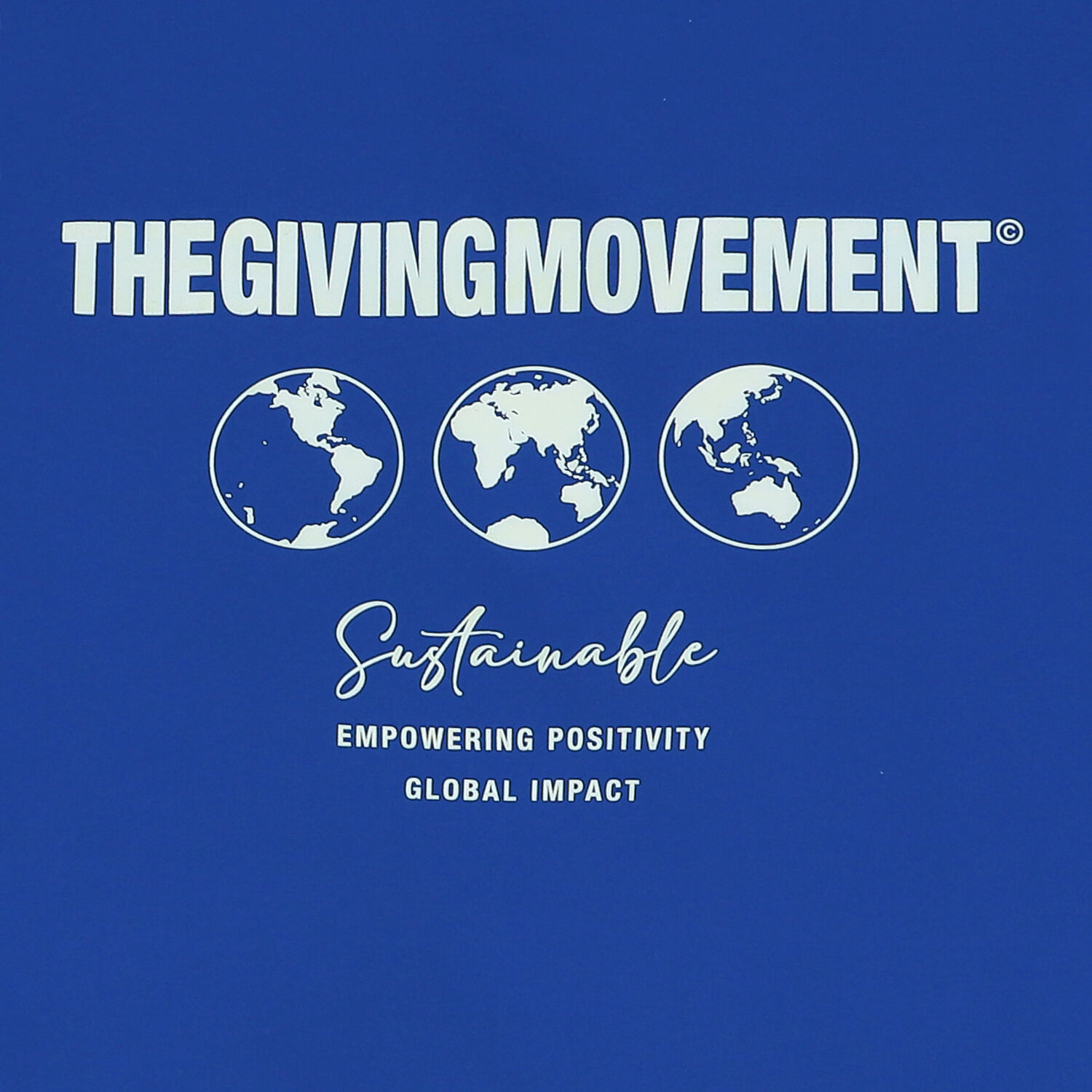 تيشيرت قصة واسعة بالشعار باللون الأزرق, 4, hi-res