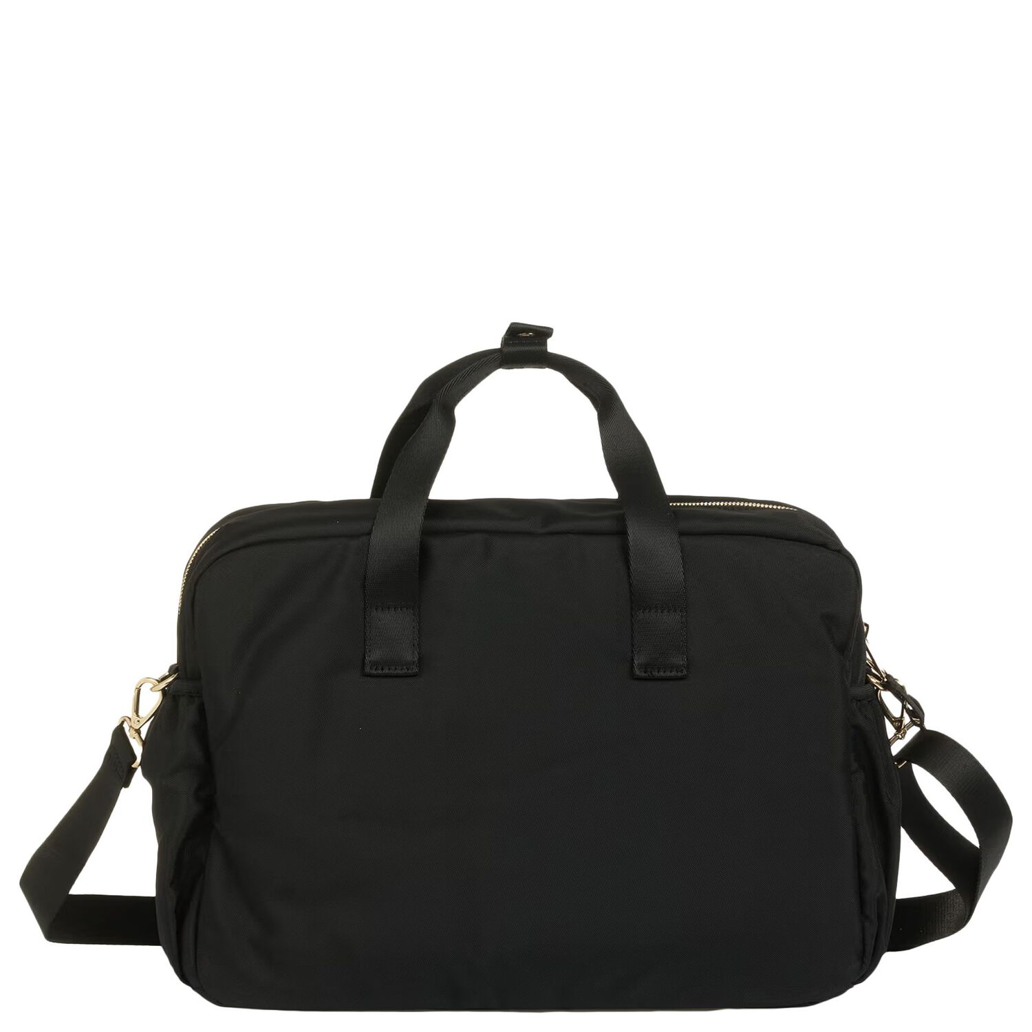 Black Logo Baby Changing Bag, 2, hi-res