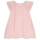 Girls Pink Dots Dress, 1, hi-res