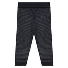 Younger Boys Navy Blue Logo Joggers, 1, hi-res