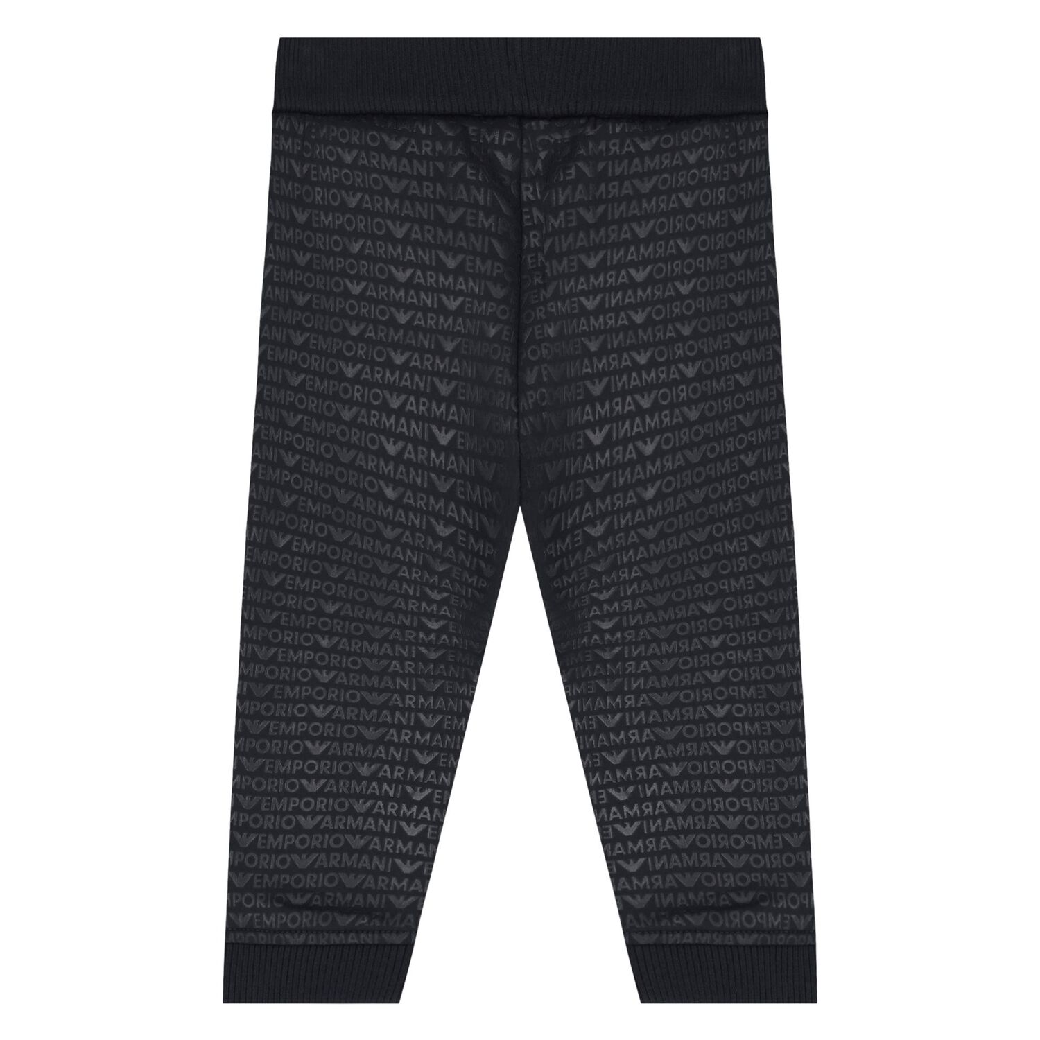 Younger Boys Navy Blue Logo Joggers, 1, hi-res image number null