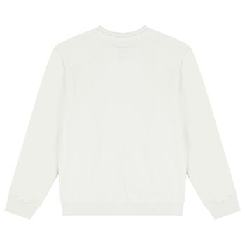 سويت شيرت اولاد بالشعار تيدى بير باللون الابيض 