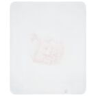 Baby Girls White & Pink Swan Babygrow Set, 1, hi-res