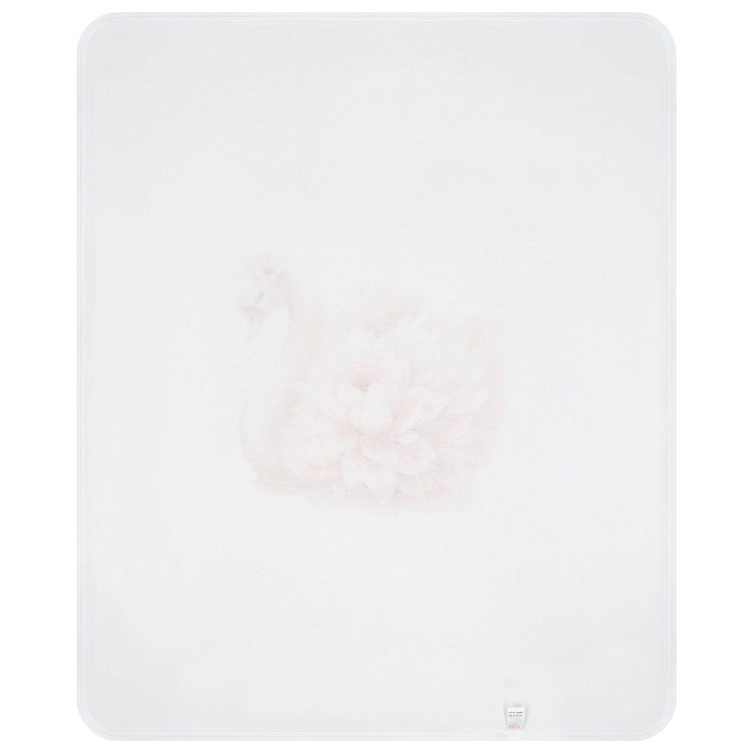 Baby Girls White & Pink Swan Babygrow Set, 1, hi-res image number null