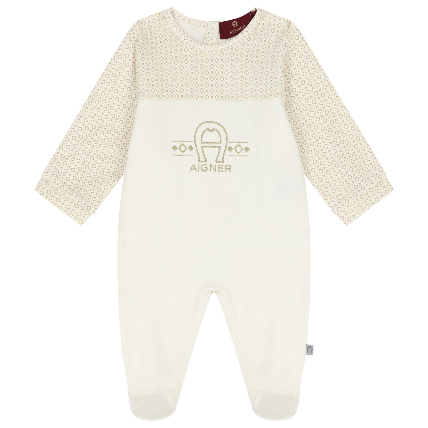 Ivory Logo Babygrow, 1, hi-res image number null