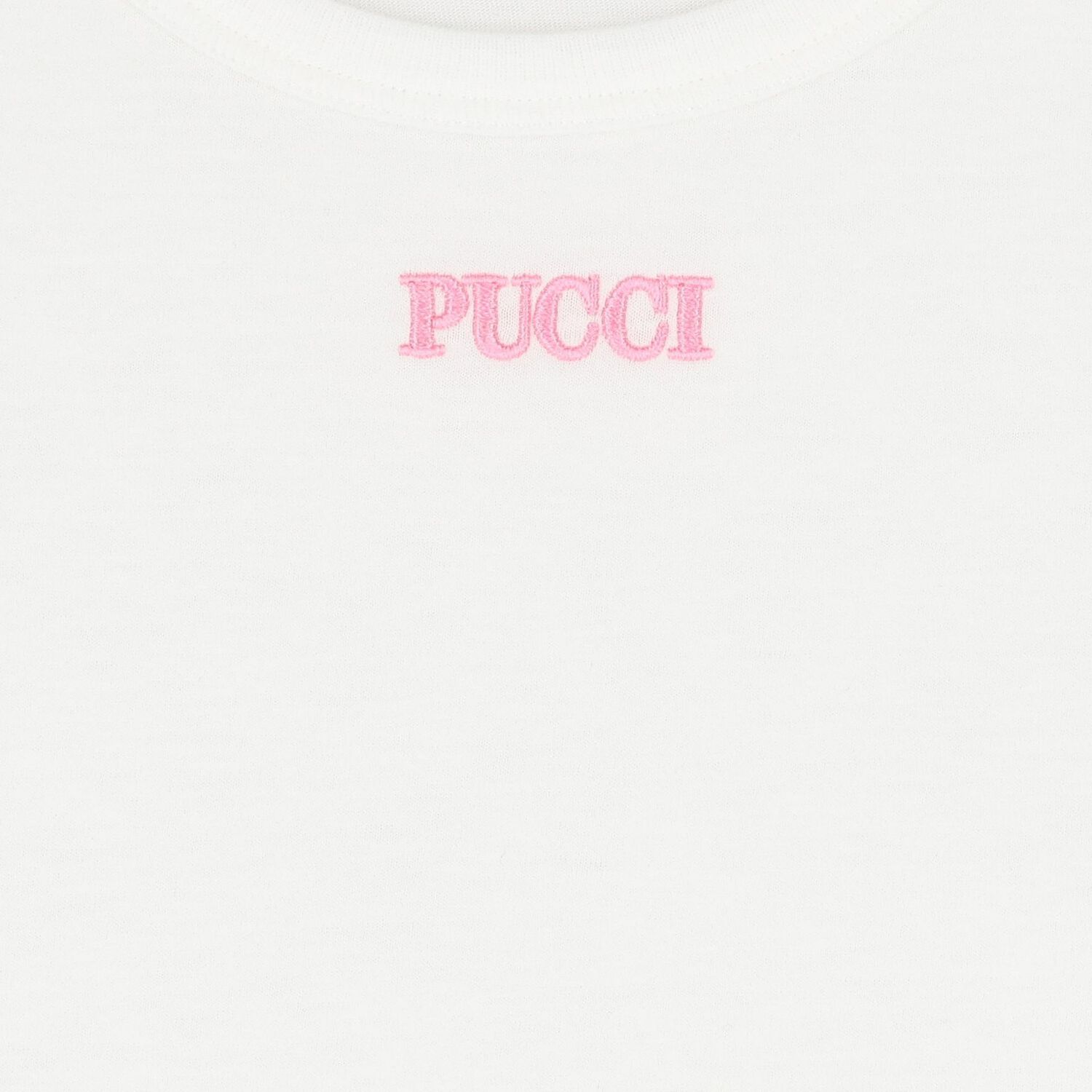 تيشرت بنات بالشعار باللون الابيض , 1, hi-res