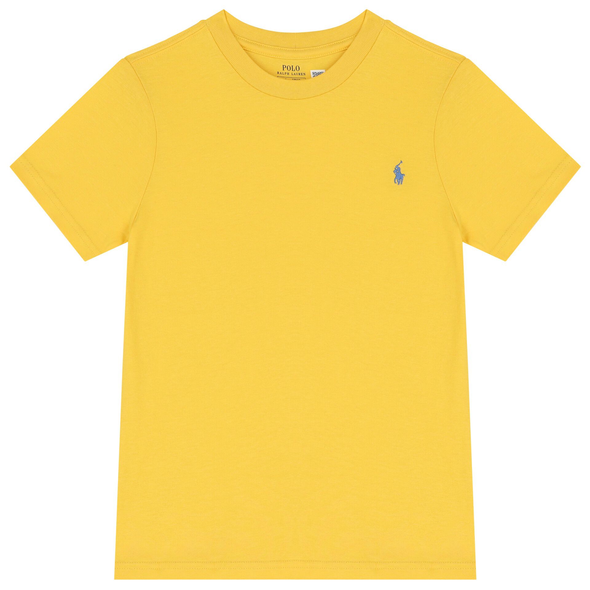 Ralph Lauren Boys Yellow Logo T Shirt Junior Couture UAE