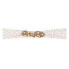 Baby Girls White & Beige Dress Set, 1, hi-res