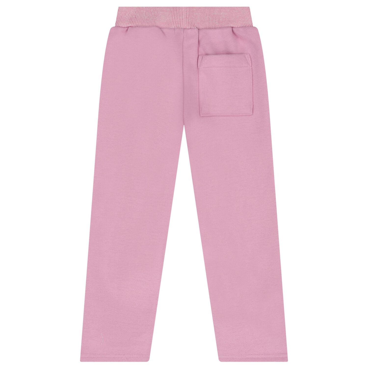 Girls Pink Heart Trousers, 1, hi-res