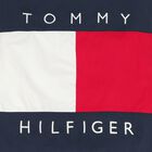 جاكيت شتوي منفوخ بشعار باللون الكحلي والأبيض والأحمر, 1, hi-res