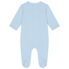 Baby Boys Blue Babygrow ( 2-Pack ), 1, hi-res