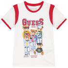 Boys White Logo T-Shirt, 1, hi-res