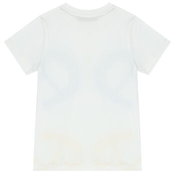 Boys White Logo T-Shirt