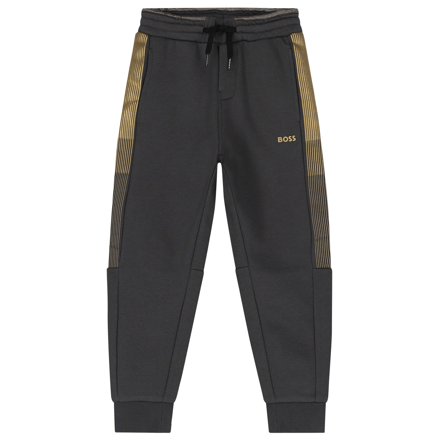 Boys Grey Logo Joggers, 1, hi-res image number null