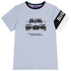 Boys Blue Logo T-Shirts, 3, hi-res