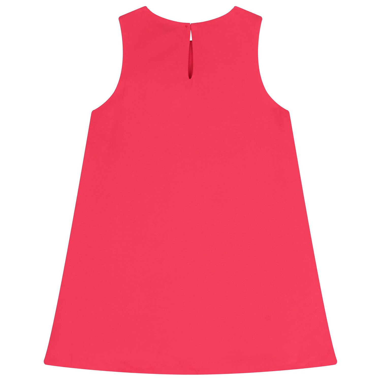 Girls Pink Flower Dress, 1, hi-res