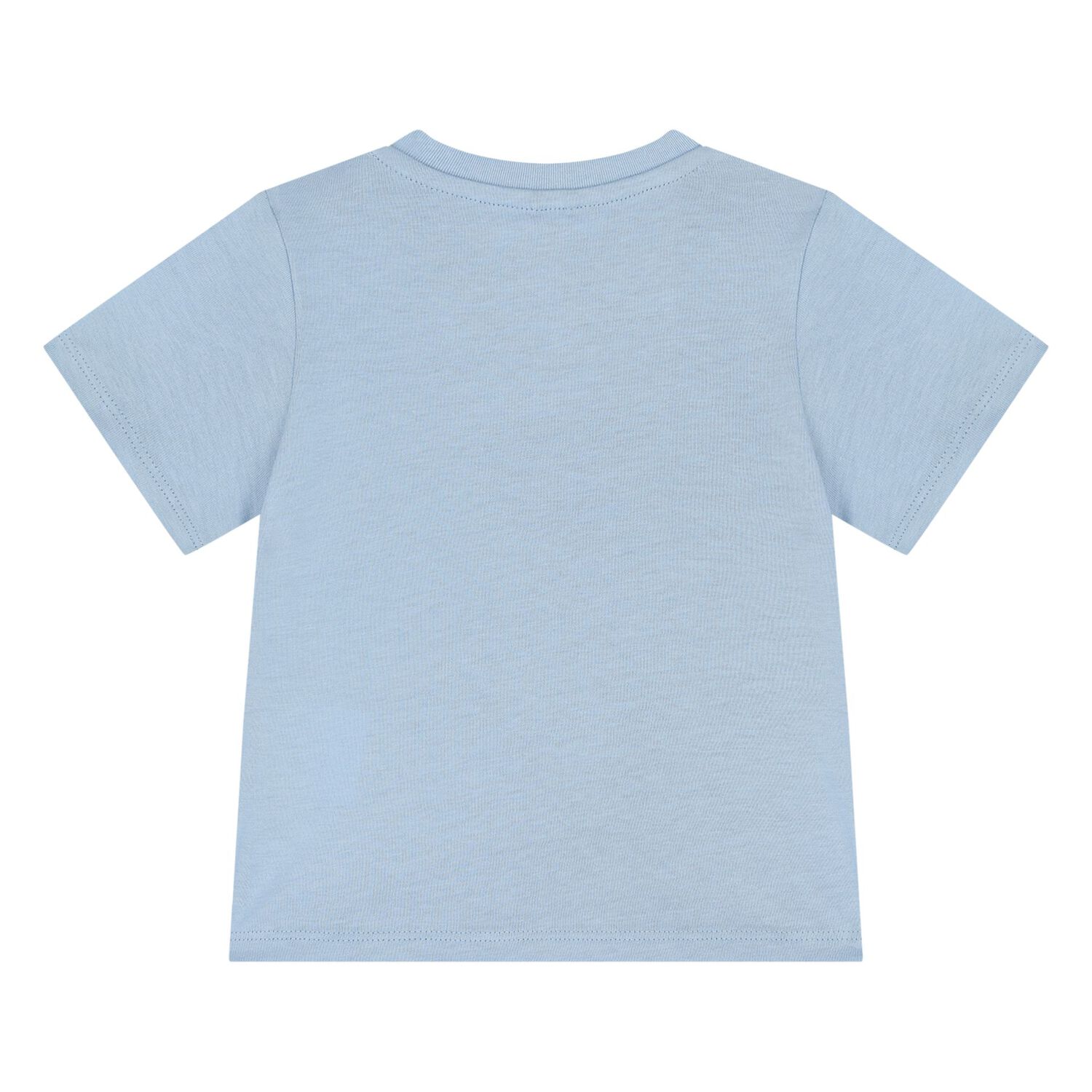Younger Boys Blue Logo T-Shirt, 1, hi-res