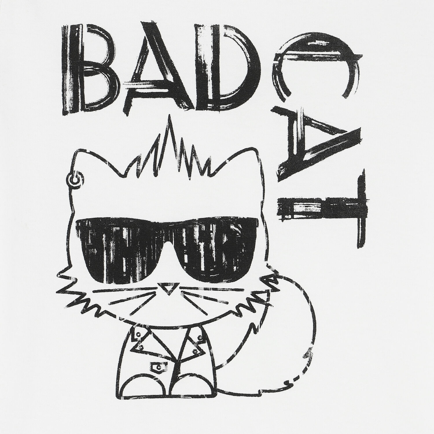 تيشيرت بالشعار باللون الابيض للاولاد, 1, hi-res