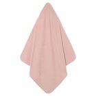 Baby Girls Pink Hooded Towel, 2, hi-res