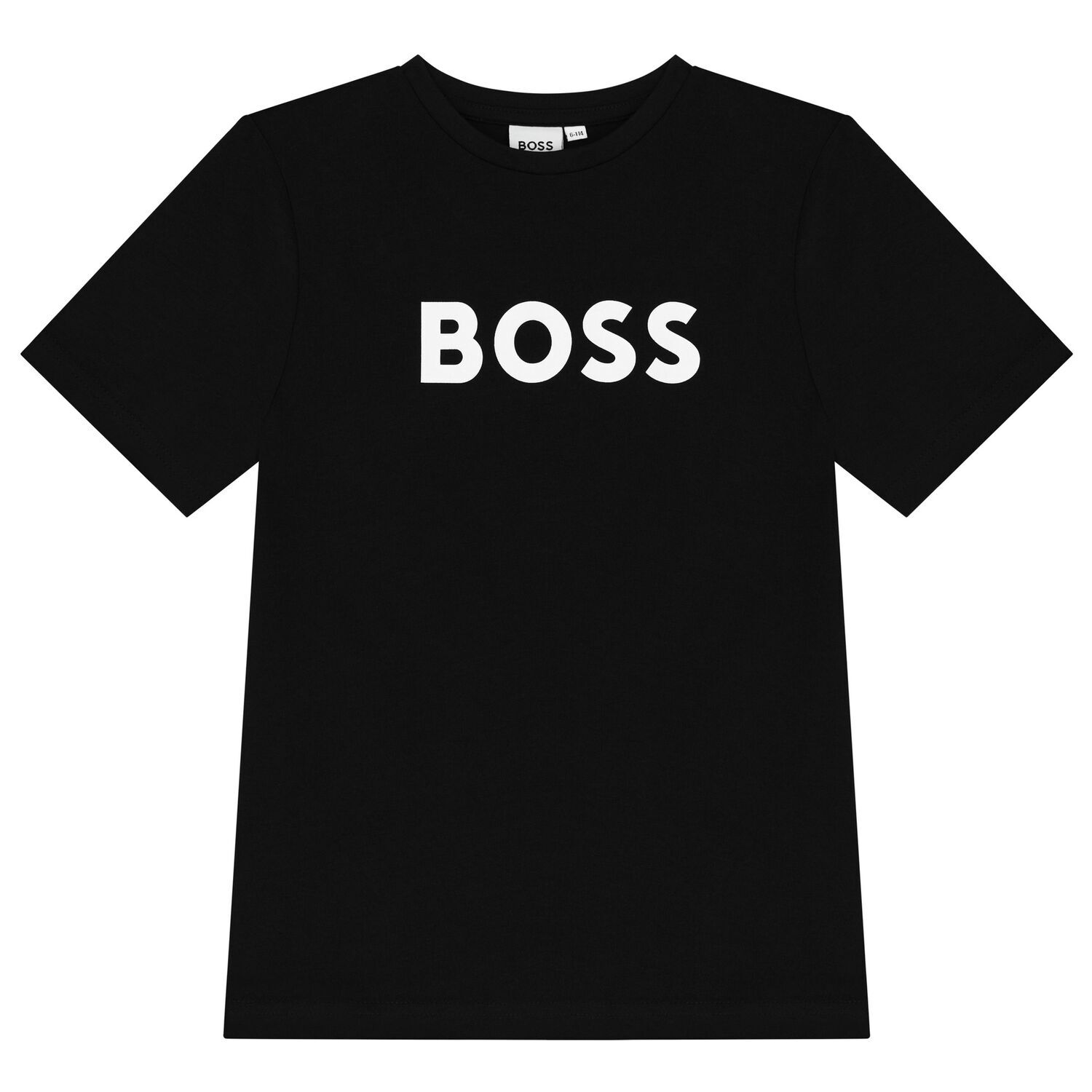 Boys Black Logo T-Shirt, 1, hi-res image number null
