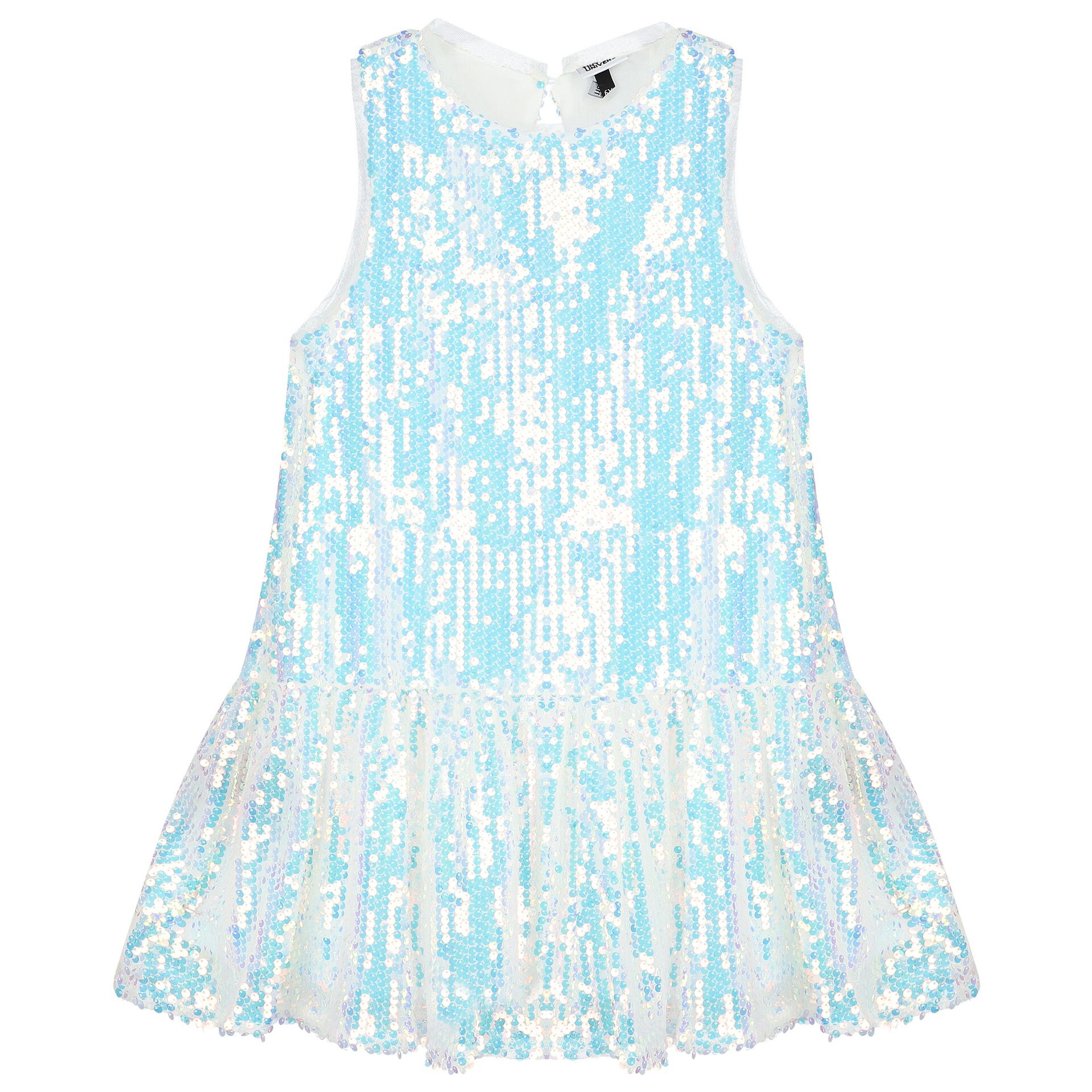 Girls discount silver dress