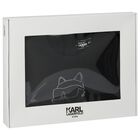 فستان بنات تول بشعار شوبيت باللون الأسود, 1, hi-res