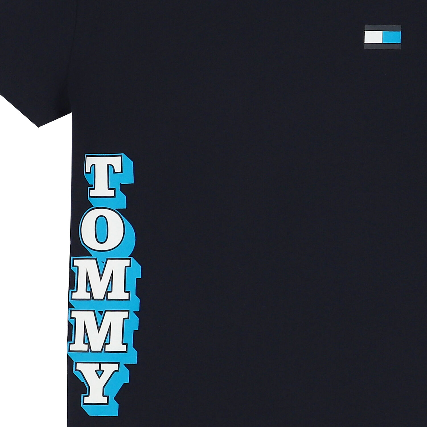 Boys Navy Blue Logo T-Shirt, 1, hi-res