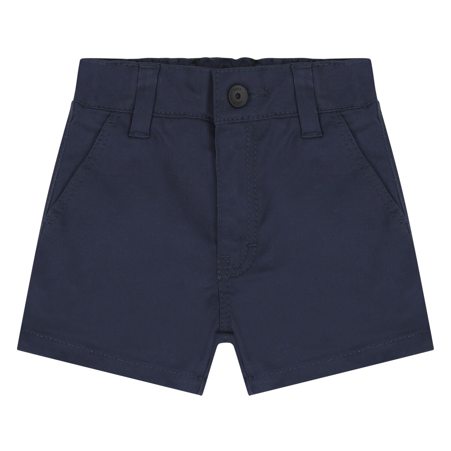 Younger Boys Navy Blue Shorts, 2, hi-res