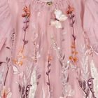 Girls Pink Floral Sequin Tulle Heather Dress, 1, hi-res