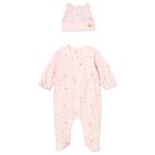 Baby Girls Pink Babygrow Set, 1, hi-res