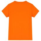 Boys Orange Logo T-Shirt, 1, hi-res