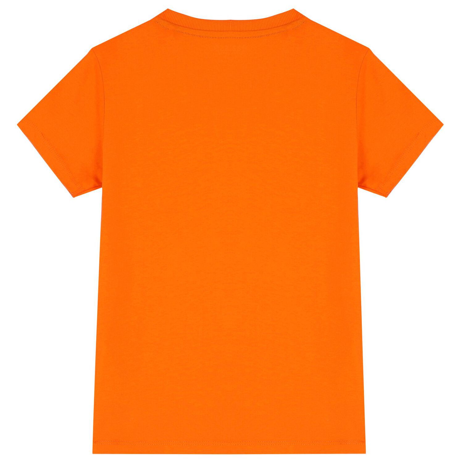 Boys Orange Logo T-Shirt, 1, hi-res