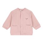 Baby Girls Pink & White Balloon Tracksuit ( 3 Piece ), 2, hi-res