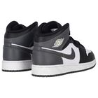 Black, White & Grey Air Jordan 1 Mid Trainers, 9, hi-res