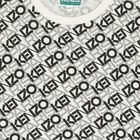 تي شيرت بشعار باللون العاجي والأسود للأولاد, 1, hi-res