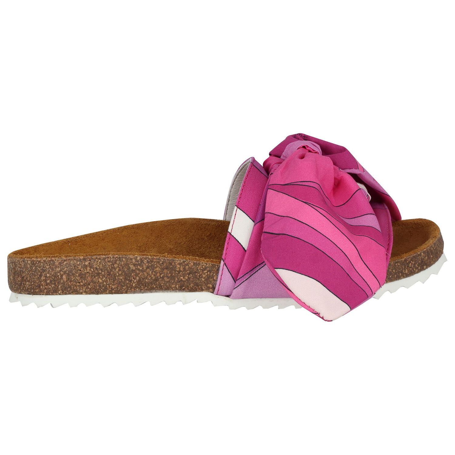 Girls Pink & Purple Bow Sliders, 2, hi-res