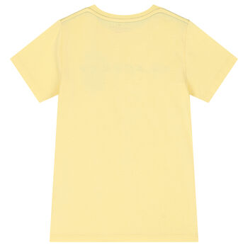 Boys Yellow Logo T-Shirt