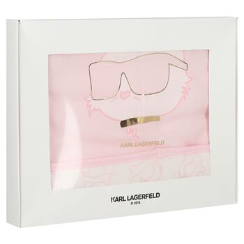 Baby Girls Pink Choupette Logo Blanket