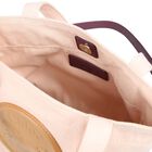 Girls Beige Horse Medal Handbag ( 20cm ), 1, hi-res