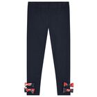 Girls White Logo Envelope Leggings Set, 1, hi-res