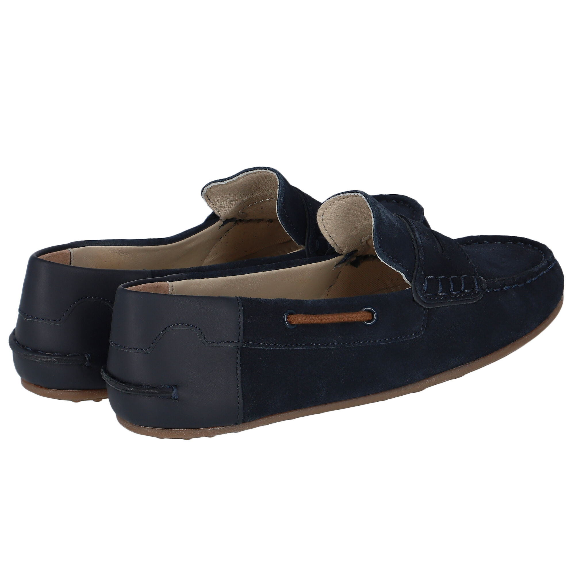 Boys navy suede clearance shoes