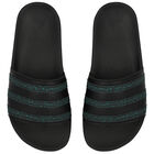 Black Adilette J Sliders, 1, hi-res