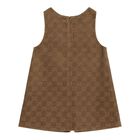 Baby Brown GG Logo Corduroy Dress , 1, hi-res