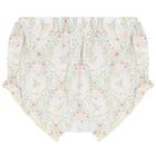 Baby Girls Ivory Floral Dress Set, 1, hi-res