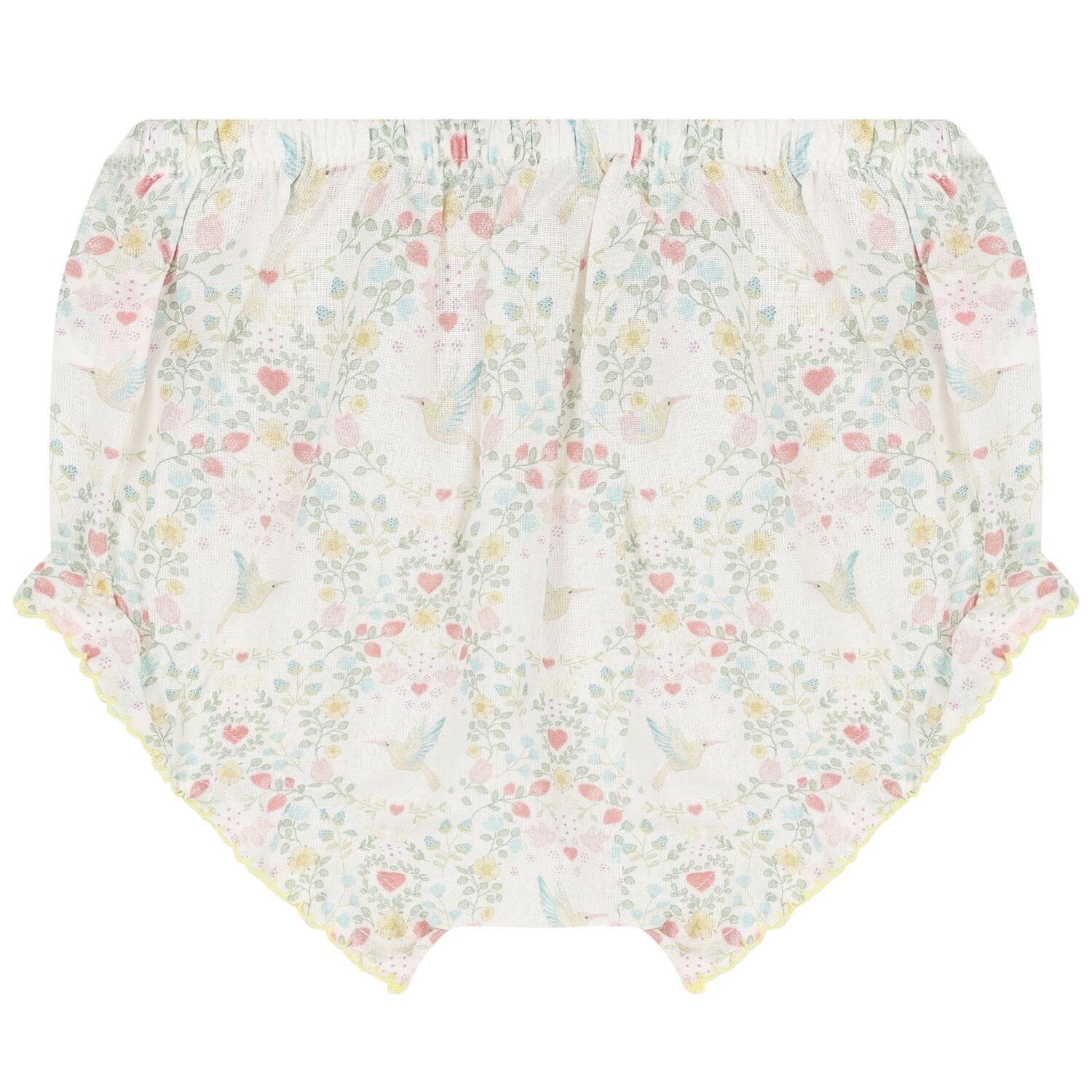 Baby Girls Ivory Floral Dress Set, 1, hi-res