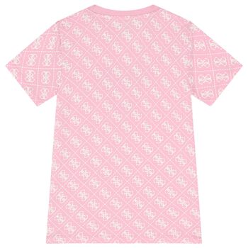 Girls Pink Logo T-Shirt, 2 Girls Pink Logo T-Shirt