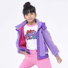 Girls White Logo T-Shirt, 1, hi-res