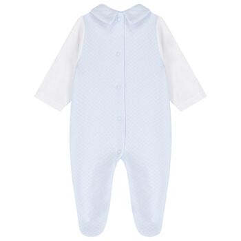 افرول اولاد باللون الابيض والازرق 