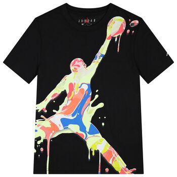 Boys Black Jordan T-Shirt